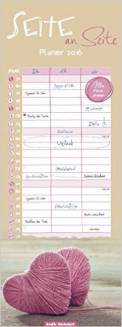 Seite an Seite - Wandkalender Planer 2016