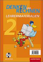 Denken und Rechnen - Ausgabe 2011 für Grundschulen in Hamburg, Bremen, Hessen, Niedersachsen, Nordrhein-Westfalen, Rheinland-Pfalz, Saarland und Schleswig-Holstein Lehrermaterialien 2 mit CD-ROM 