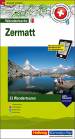 Hallwag 13:  Wanderkarte Zermatt 1:50'000 33 Wanderrouten