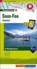 Touren-Wanderkarte 14: Saas-Fee - Saastal 1:50'000 33 Wandertouren