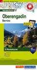 Hallwag Touren-Wanderkarte 7:  Oberengadin / Bernina 33 Wandertouren - Massstab 1:50'000