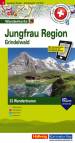 Hallwag Touren-Wanderkarte 4: Jungfrau Region 1:50.000 Grindelwald / 33 Wandertouren