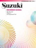 Suzuki Recorder School Volume 2, Alto Recorder, Accompaniment Part 