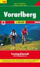 Vorarlberg Rad- und Freizeitkarte 1:100.000 
