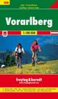 Vorarlberg Rad- und Freizeitkarte 1:100.000 