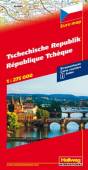 Tschechische Republik Strassenkarte République Tchèque - 1:275.000