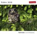 Postkartenkalender Eulen - Kalender 2018  