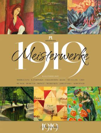 Meisterwerke 1919 Kalender 2019