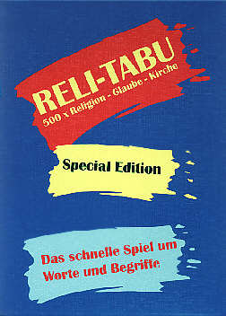 Reli-Tabu 500 x Religion - Glaube - Kirche Special EditionDas schnelle Spiel um Worte und Begriffe