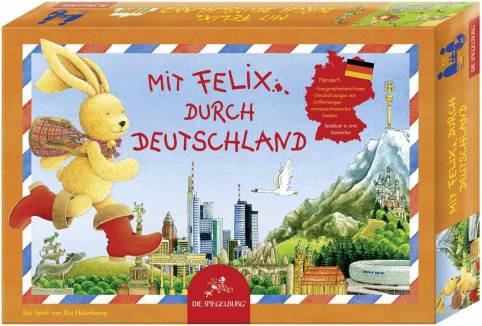 Gesellschaftsspiel - Mit Felix durch Deutschland