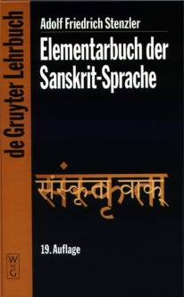 Elementarbuch der Sanskrit-Sprache  <b>19. Auflage</b>