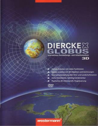Diercke Globus - DVD-ROM Interaktives Darstellungs- und Arbeitsmedium 3D