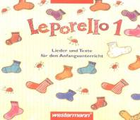 Leporello 1 Lieder, Audio-CD Lieder und Texte für den Anfangsunterricht
