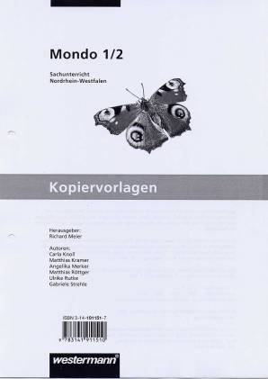 Mondo 1/2  - Die Welt begreifen Sachunterricht Nordrhein-Westfalen Kopiervorlagen