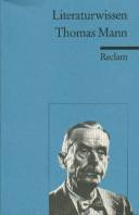 Thomas Mann Literaturwissen für Schule und Studium