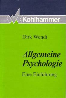 Allgemeine Psychologie Eine Einführung