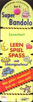 Super Bandolo, Set.4, Lesestart Lern Spiel Spass mit Lösungsschnur - Was gehört zusammen? Dreh um - schau nach! 5. Aufl.