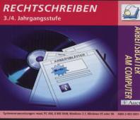 Rechtschreiben, 3./4. Jahrgangsstufe, 1 CD-ROM 33 fertig gestaltete Arbeitsblätter zur Rechtschreibung. Für Windows 3.1/95/98  Arbeitsblätter am Computer