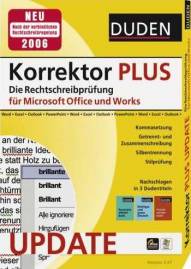 Duden Korrektor PLUS Update Die Rechtschreibprüfung für Microsoft Office und Works - Version 3.51