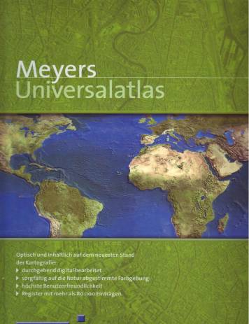 Meyers Universalatlas 8., aktualisierte Auflage