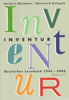Inventur Deutsches Lesebuch 1945 - 2003