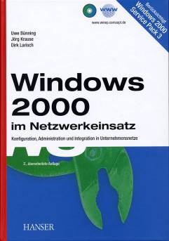 Windows 2000 im Netzwerkeinsatz Konfiguration, Administration und Integration in Unternehmensnetze 2., überarbeitete Auflage
Berücksichtigt Windows 2000 Service Pack 3
www.winxp.comzept.de