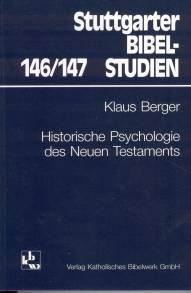 Historische Psychologie des Neuen Testaments