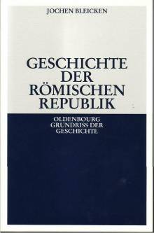 Geschichte der Römischen Republik  6. Auflage