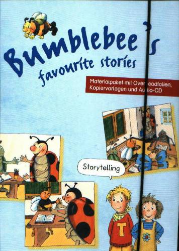 Bumblebee's favourite stories Storytelling Materialpaket mit Overheadfolien, Kopiervorlagen und Audio-CD