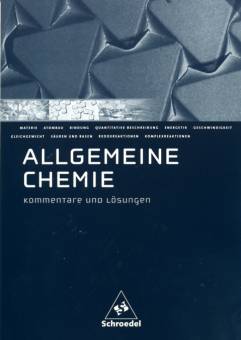 Allgemeine Chemie Kommentare und Lösungen