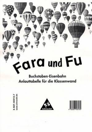 Fara und Fu Buchstaben- Eisenbahn  Anlauttabelle für die Klassenwand