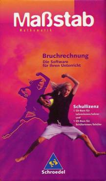 Maßstab - Bruchrechnung Die Software für Ihren Unterricht Schullizenz 
1 CD-ROM für Lehrerinnen/Lehrer
1 CD-ROM für Schülerinnen/Schüler