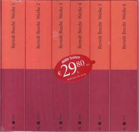 Bertolt Brecht - Ausgewählte Werke in sechs Bänden