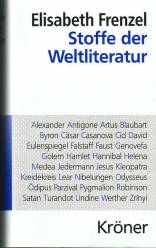 Stoffe der Weltliteratur Ein Lexikon dichtungsgeschichtlicher Längsschnitte 10., überarbeitete und erweiterte Auflage
unter Mitarbeit von Sybille Grammetbauer