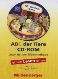 ABC der Tiere CD-ROM Lesen mit der Silbenmethode einfach Lesen lernen