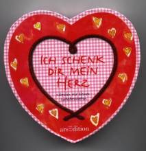 Ich schenk dir mein Herz Kärtchen mit kleinen Liebesbotschaften