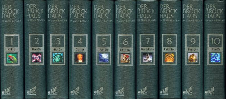 Der Brockhaus in 10 Bänden