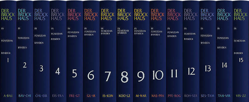 Der Brockhaus in 15 Bänden