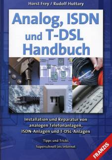 Analog, ISDN und T-DSL Handbuch  Installation und Reparatur von analogen Telefonanlagen, ISDN-Anlagen und T-DSL-Anlagen 

Tipps und Tricks
Superschnell ins Internet