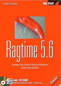 Ragtime 5.6 Zeitungen, Flyer, Berichte, Briefe und Broschüren perfekt selbst gestalten inkl. CD-ROM
Vollversion Ragtime 5.6 privat + Zusatztools