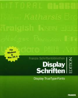 Display Schriften Display TrueType-Fonts Für Windows & Mac OS X