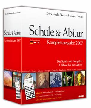 Schule & Abitur. Komplettausgabe 2007  16 CD-ROMs + 2 DVD-ROMs ab Windows 98