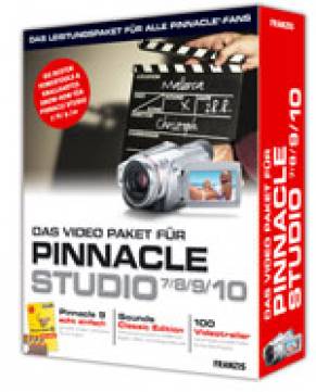 Das Videopaket für Pinnacle Studio 7/8/9/10  Das Leistungspaket für alle Pinnacle-Fans