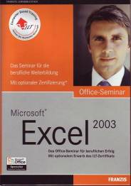 Office-Seminar: Microsoft Excel 2003 Das Office-Seminar für beruflichen Erfolg. Mit optionalem Erwerb des ILT-Zertifikats Das Seminar für die berufliche Weiterbildung