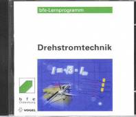 Drehstromtechnik bfe-Lernprogramm <b>Inhalt:</b>
Phasenlage und Verkettung
Drehstromverbraucher
Störungen im Drehstromsystem
Blindleistungskompensation

<b>Systemanforderungen:</b>
Pentium ab 90 MHz
64 MB Arbeitsspeicher
SVGA Grafikkarte (800*600)
8-fach CD-ROM
16 Bit Soundkarte
Windows95/98/ME/NT4.0/XP
ca. 5 MB freier Arbeitsspeicher