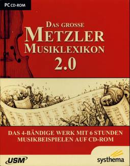 Das große Metzler Musiklexikon 2.0 Das 4-bändige Werk mit 6 Stunden Musikbeispielen auf CD-ROM