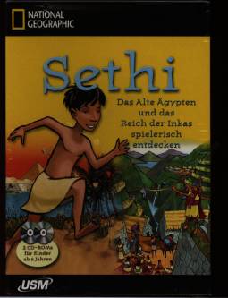 Sethi. Das alte Ägypten und das Reich der Inkas spielerisch entdecken. 2 CD-ROMs für Kinder ab 6 Jahren