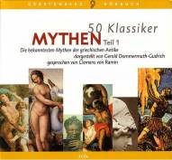 50 Klassiker : Mythen, Teil 1,  3 Audio-CDs Die bekanntesten Mythen der griechischen Antike  dargestellt von Gerold von Dommermuth-Gudrich
gesprochen von Clemens von Ramin

Gesamtspielzeit: 157 Min.