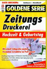 Zeitungsdruckerei Hochzeit & Geburtstag Software + Handbuch
