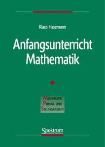 Anfangsunterricht Mathematik  Mathematik Primar- und Sekundarstufe